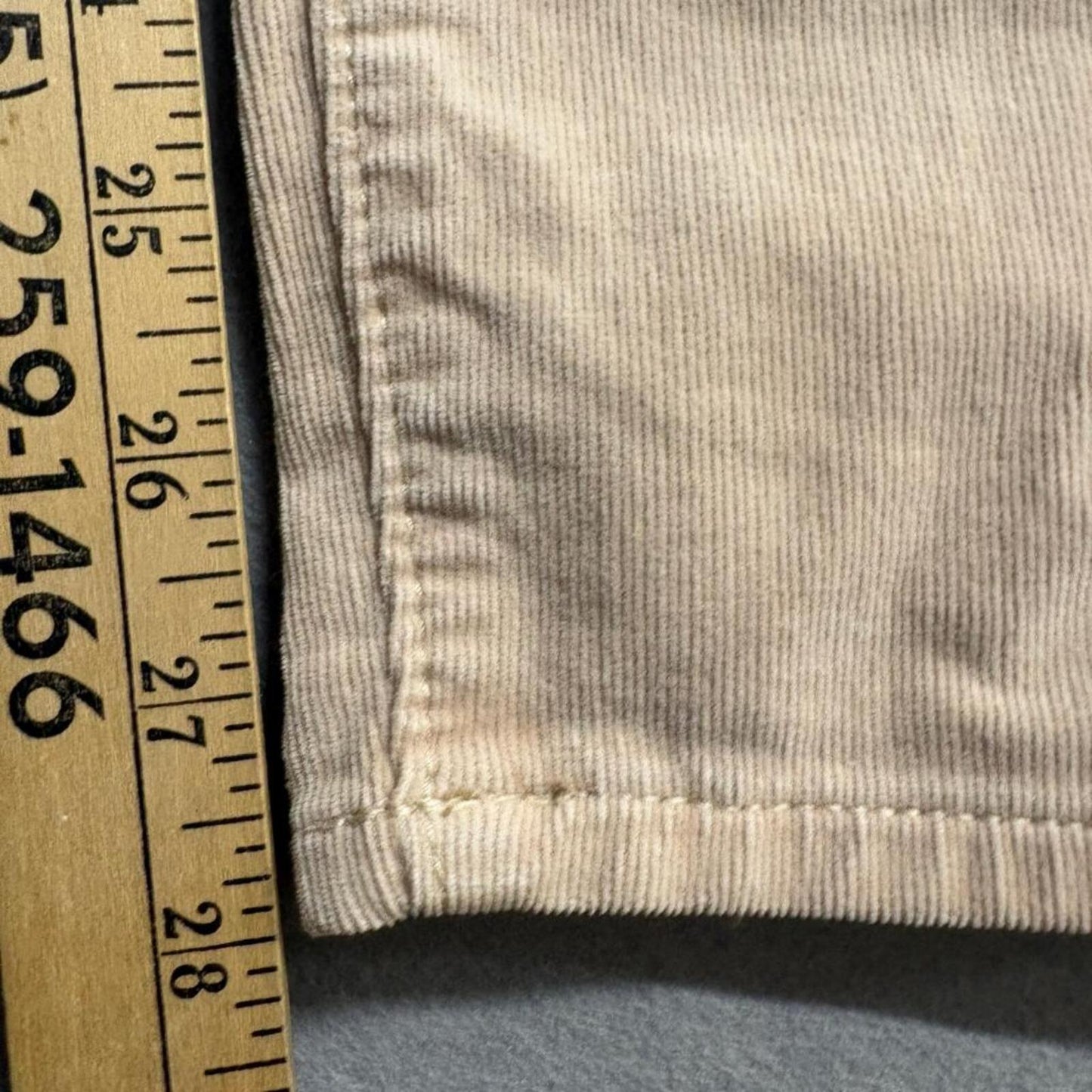 Juicy Couture Corduroy Pants Womens 8 Beige California Skinny Pull On Stretch