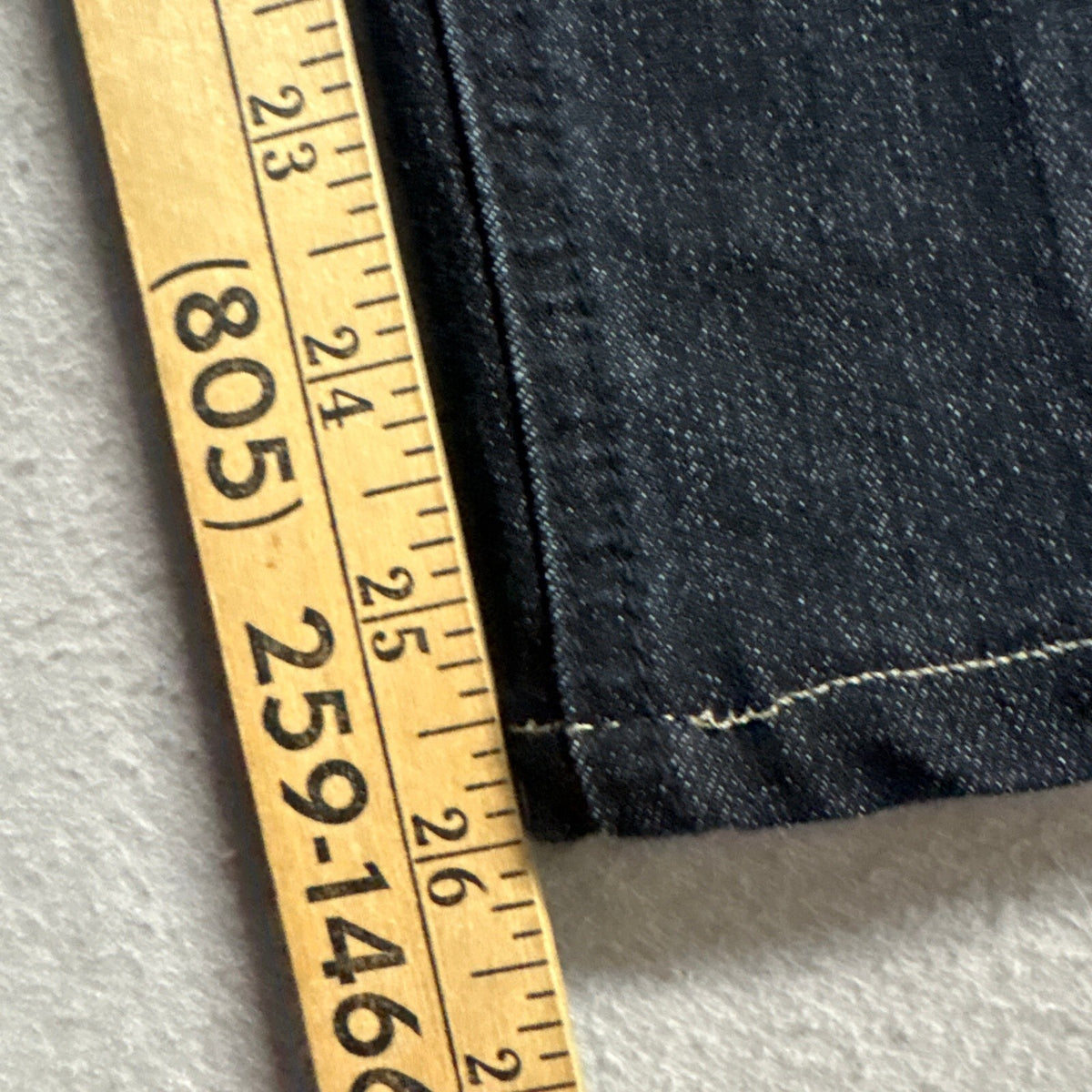 Democracy Ab Technology Womens Dark Wash Straight Leg Jeans Size 6 B1248BBTX