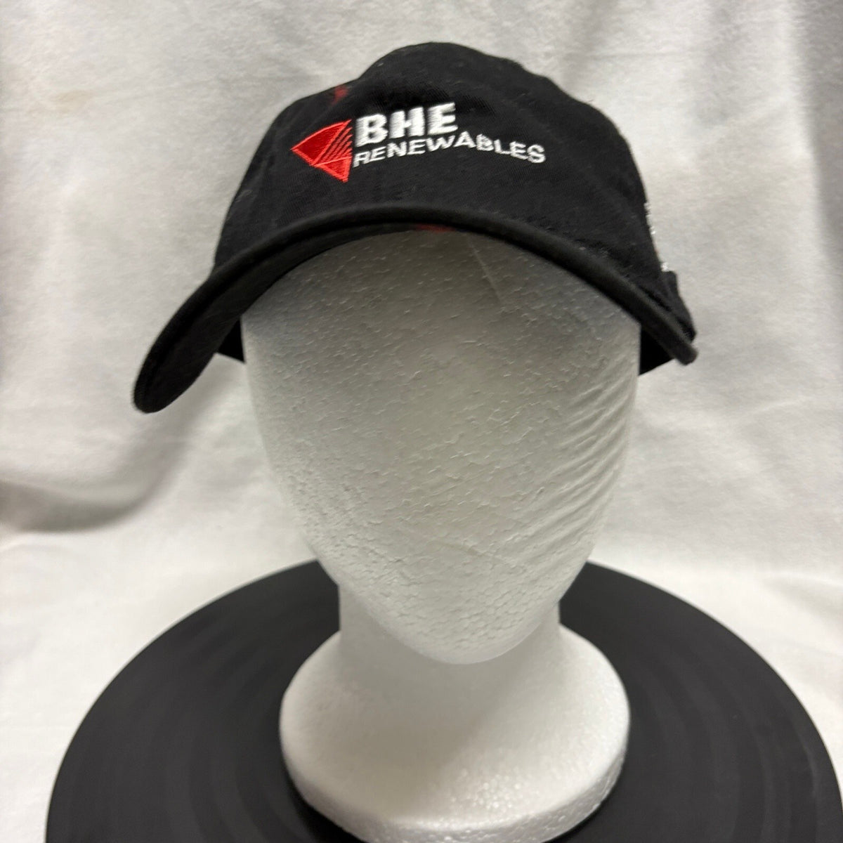BHE Renewables New Era 9TWENTY Adjustable Strapback Hat Black 2021 Safety