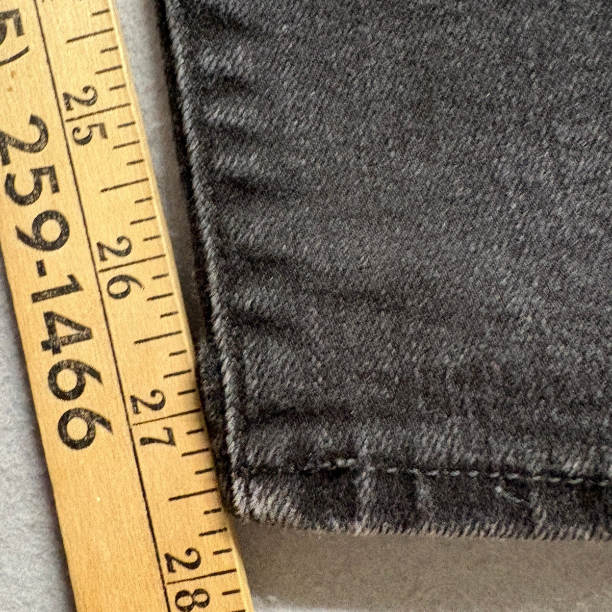 American Eagle Airflex+ Mens Jeans 29x30 Black Distressed Skinny Stretch Denim