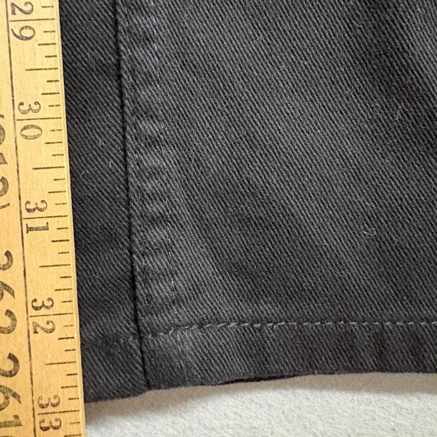Eddie Bauer Loose Fit Jeans Womens Tall 10 Black Denim High Rise Straight Leg