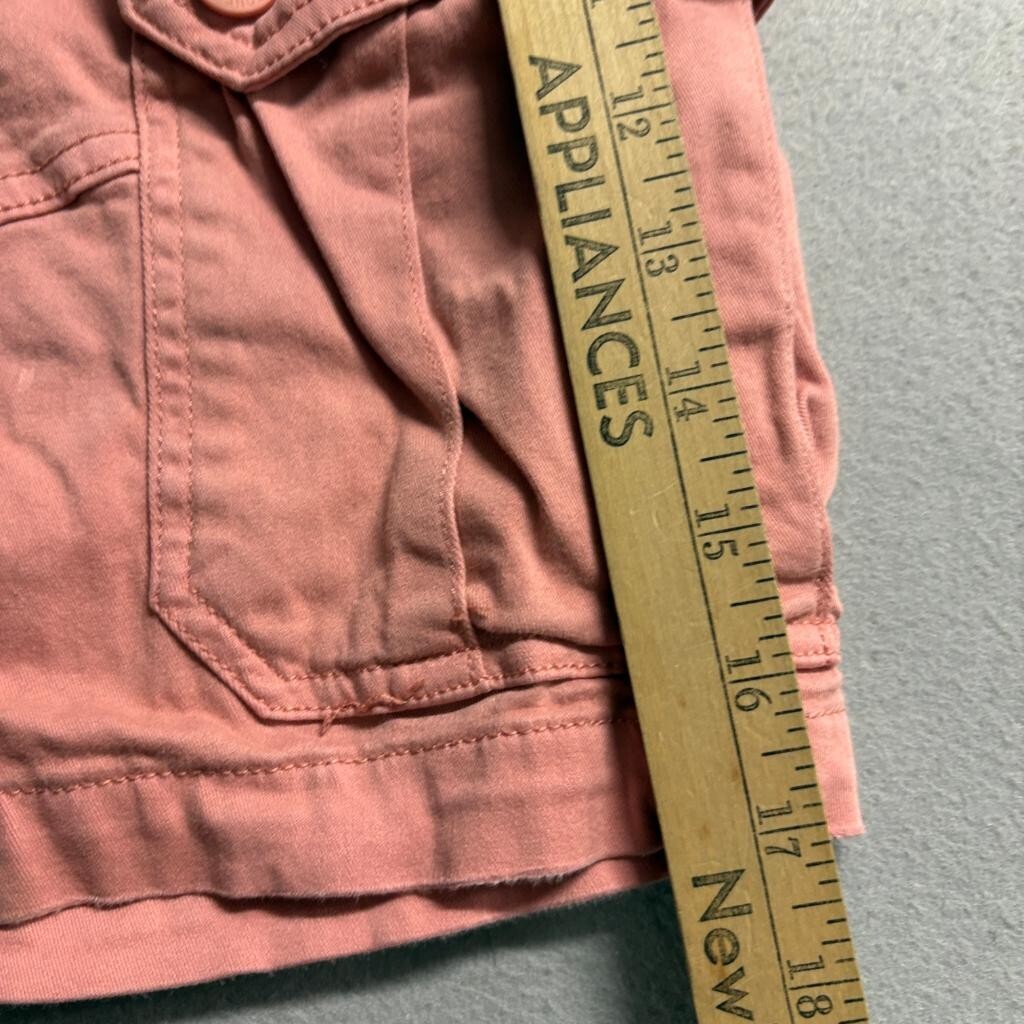 Sun + Stone Mens Cargo Shorts Medium Pink Cotton Blend Elastic Drawstring Waist