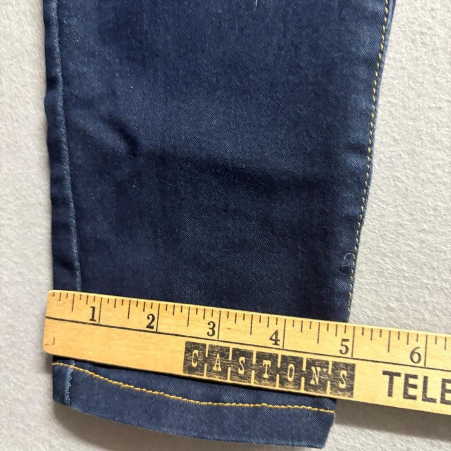 Michael Kors Jeans Womens Size 6 Dark Blue Denim Skinny Stretch Pants