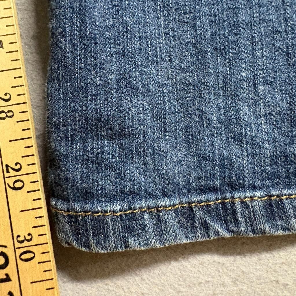 Gloria Vanderbilt The Perfect Fit Jeans Womens 12 Blue Denim Straight Leg