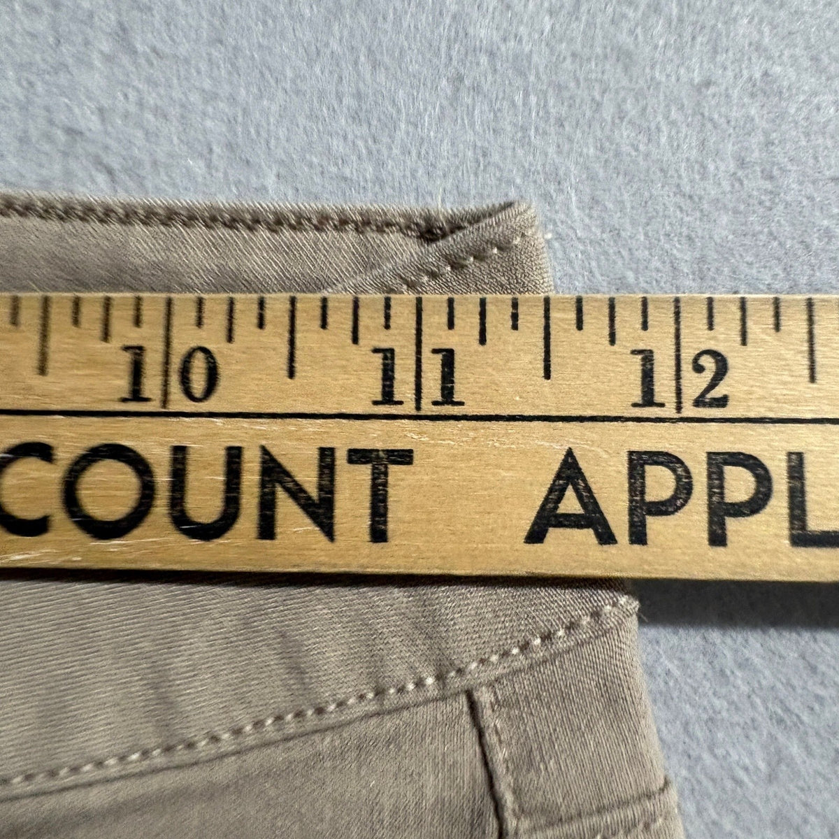 Dickies Girl Womens Skinny Pants Size 0/24 Khaki Beige Stretch Chino GM146
