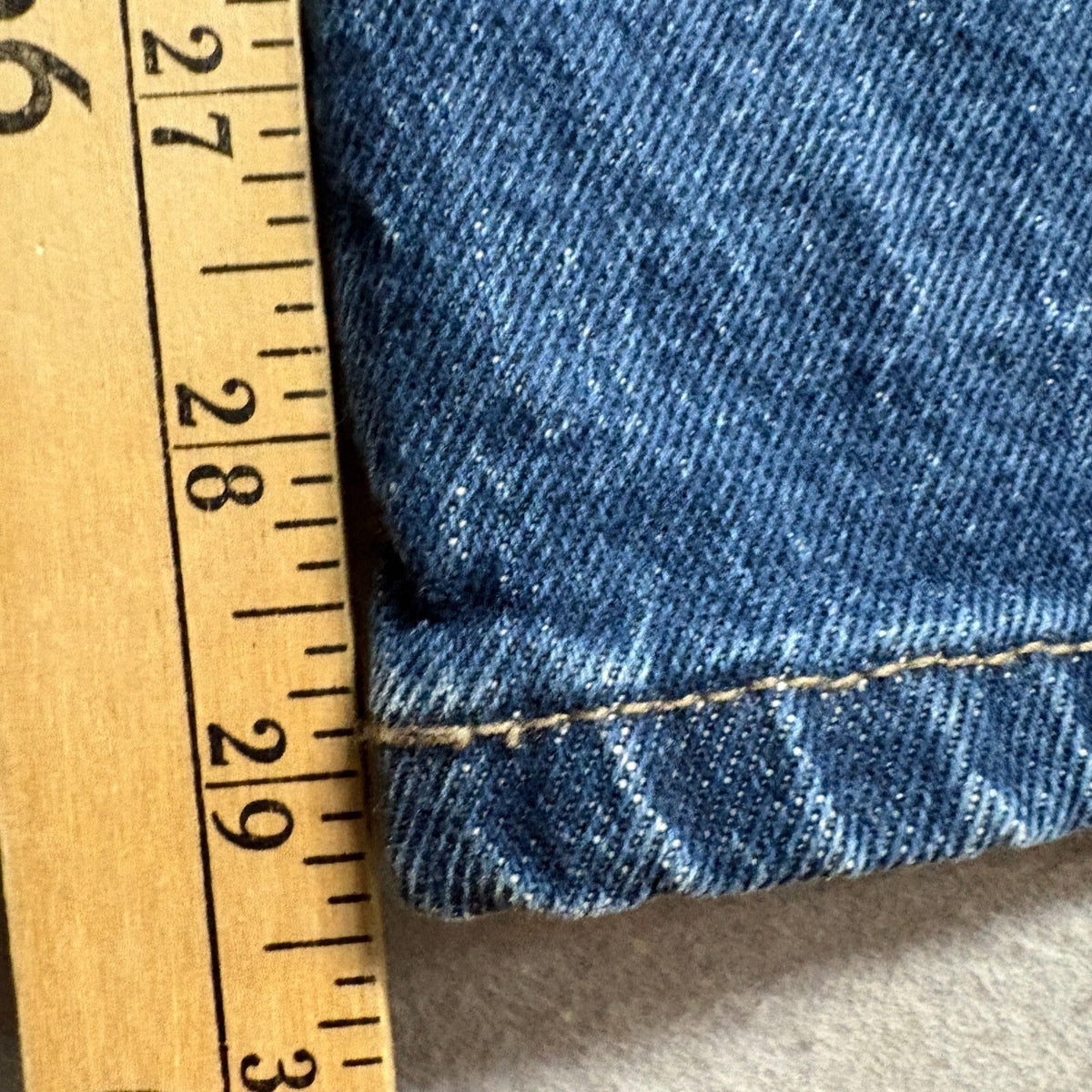 Universal Thread High Rise Flare Jeans Womens 12S Blue Denim Stretch Short