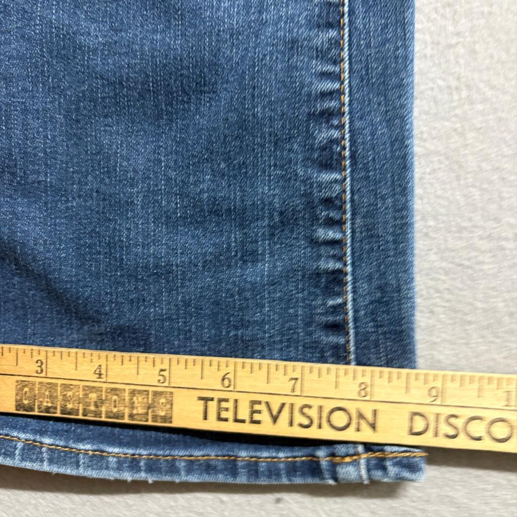 Eddie Bauer Slightly Curvy Bootcut Jeans Womens Size 10 Blue Denim Stretch