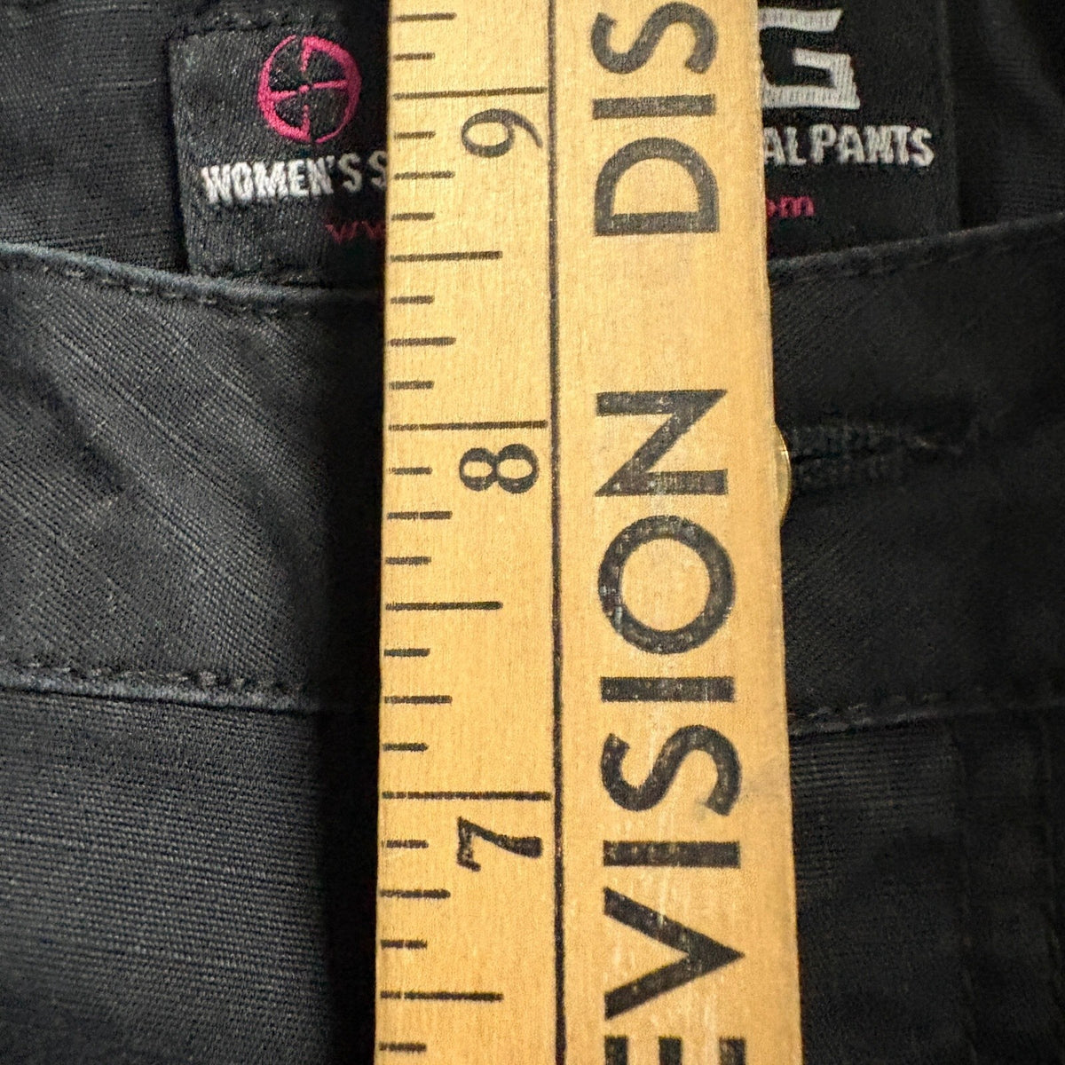 LA Police Gear Women's Stretch Ops Tactical Pants Size 14 Long Black Cargo LAPG