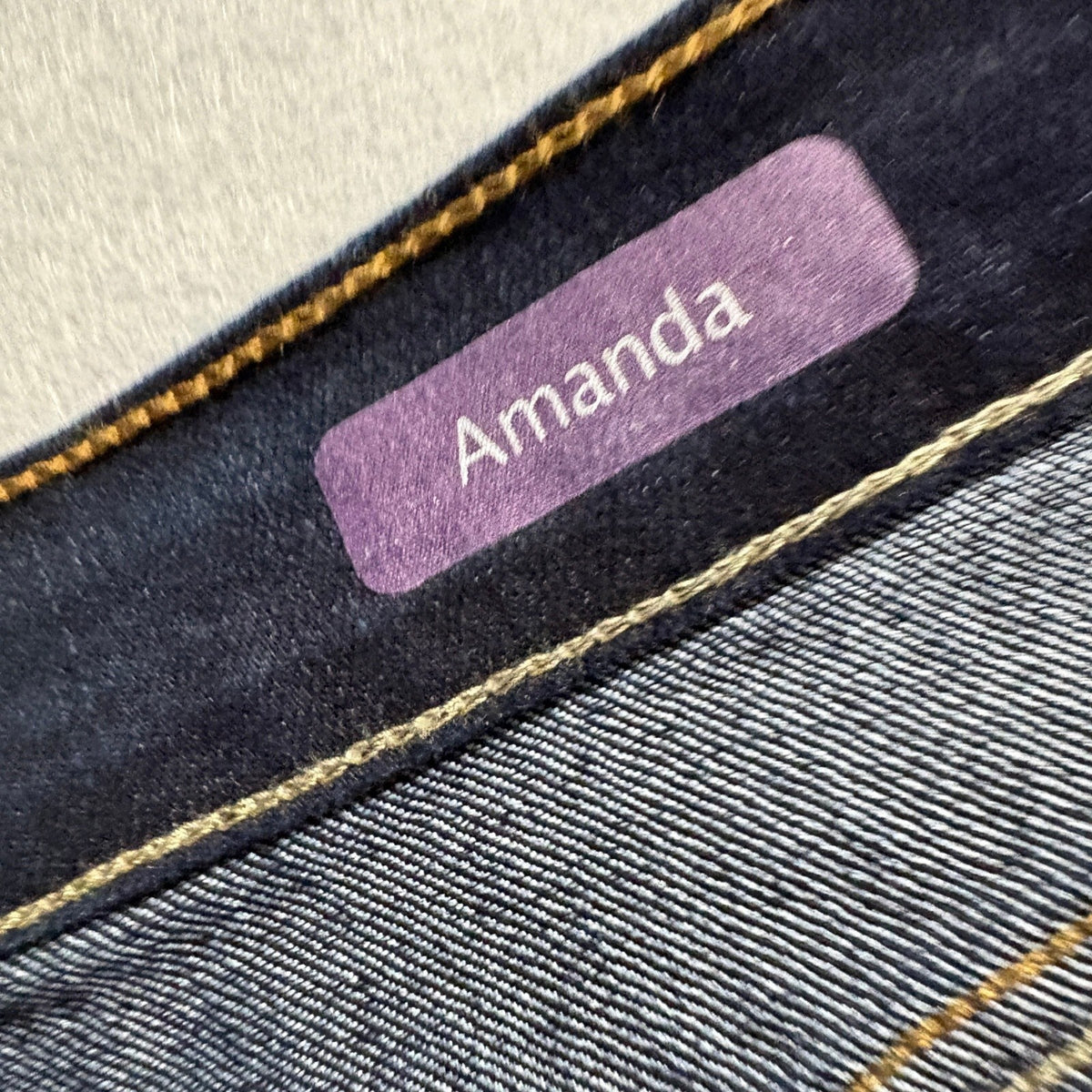 Gloria Vanderbilt Amanda Jeans Womens 16 Short New Rinse Blue Stretch Tapered