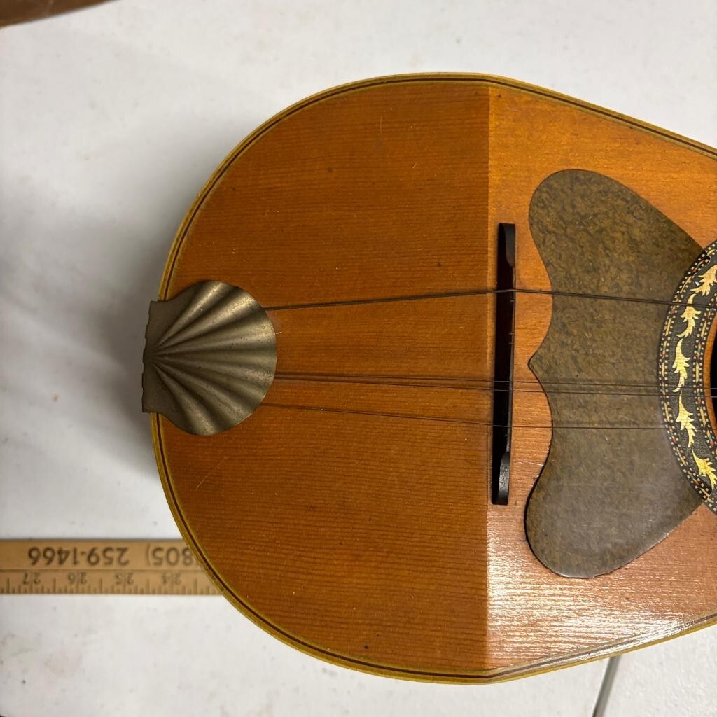 Vintage Lakeside Bowl Back Mandolin 8 String Tater Bug with Original Case