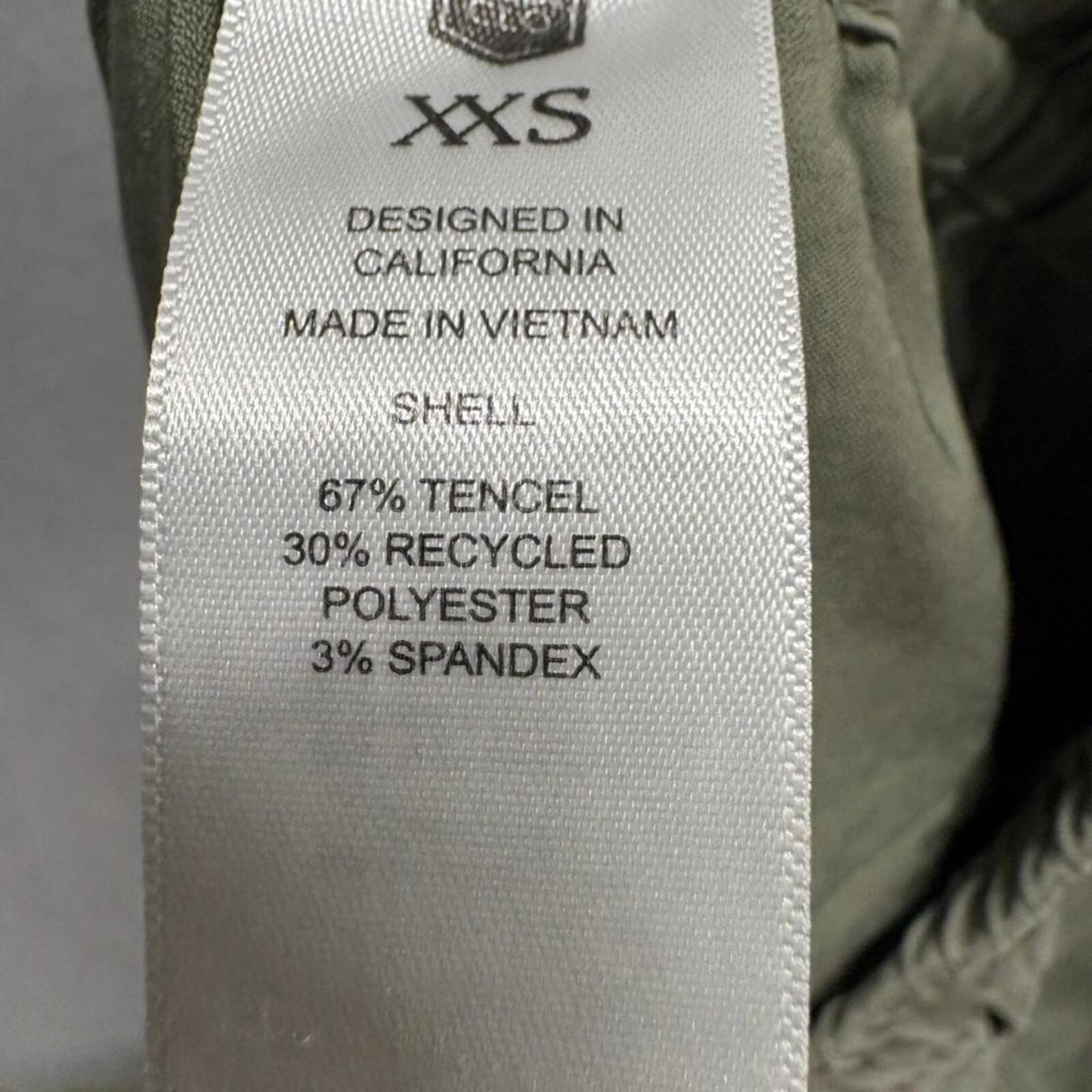 Medelita Womens XXS Olive Green Jogger Scrub Pants Tencel Blend Cargo Medical