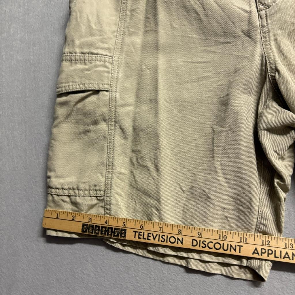 Tommy Bahama Relax Cargo Shorts Mens 36 Beige Khaki Tencel Cotton Blend