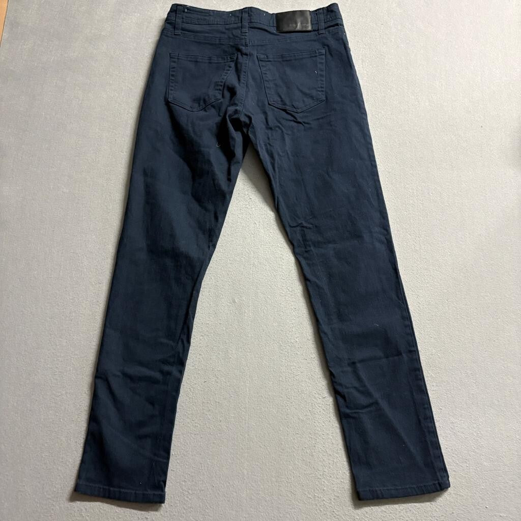 Tailor Vintage Canaan Slim Fit Pants Mens 30x32 Navy Blue Comfort Stretch