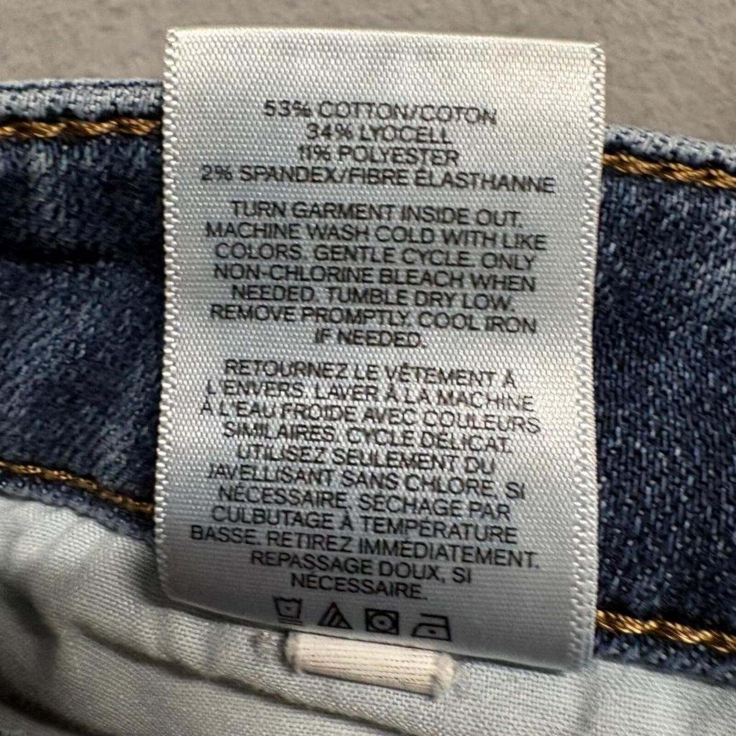 Express Jeans Mens 30x30 Slim Fit Blue Stretch Soft Cotton Denim