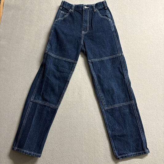 J. Galt Brandy Melville Womens High Waist Straight Leg Carpenter Jeans Size