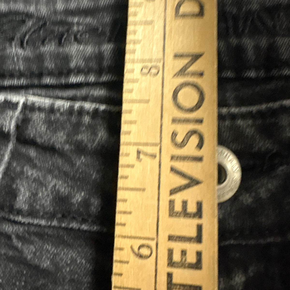 Blue Asphalt Womens Skinny Jeans Size 3 Regular Black Acid Wash Stretch Denim