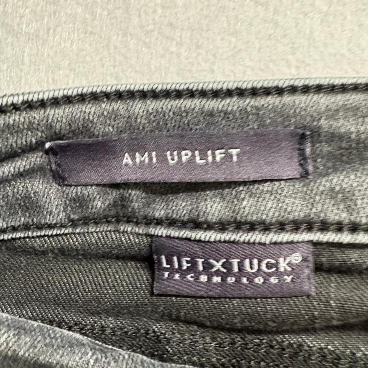 NYDJ Ami Uplift Skinny Jeans Womens 4 Gray Lift Tuck Denim Stretch