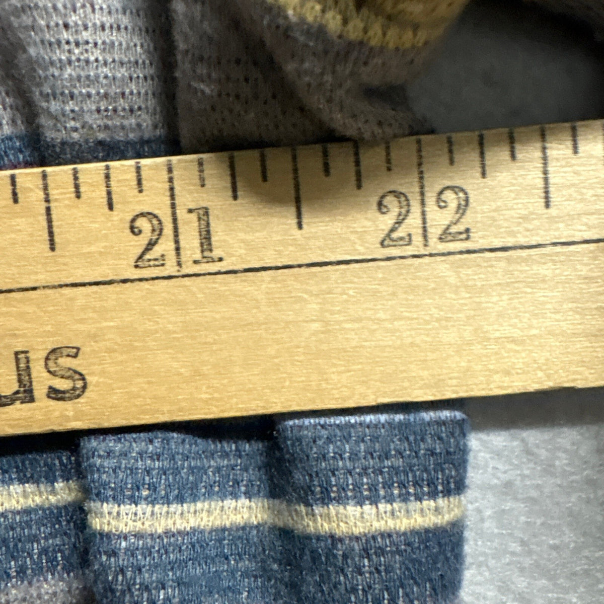 Caliville Mens XL Striped Fleece Shirt Jacket Long Sleeve Button Up Flannel Gray