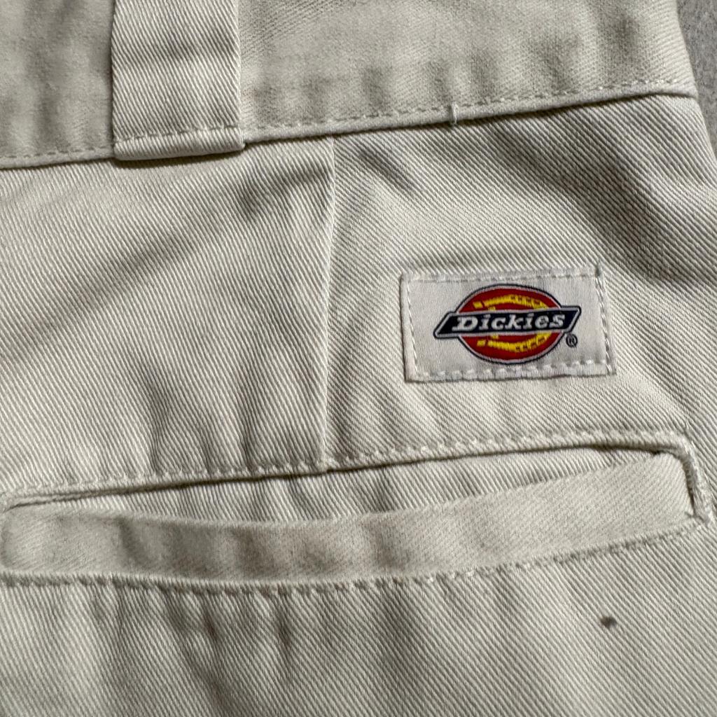 Dickies 874 Original Fit Work Pants Mens 40x32 Beige Khaki Twill Chino