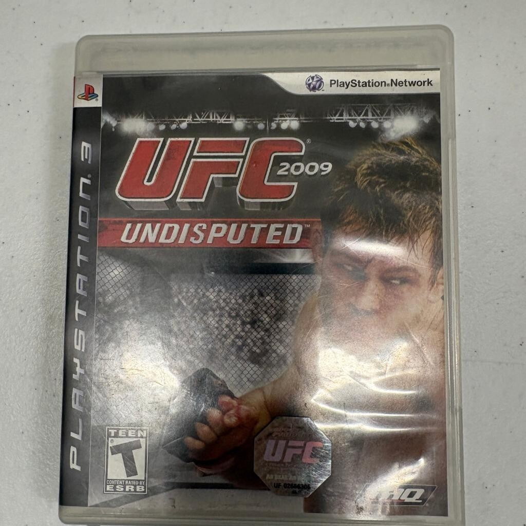 UFC 2009 Undisputed Sony PlayStation 3 PS3 Complete CIB Tested