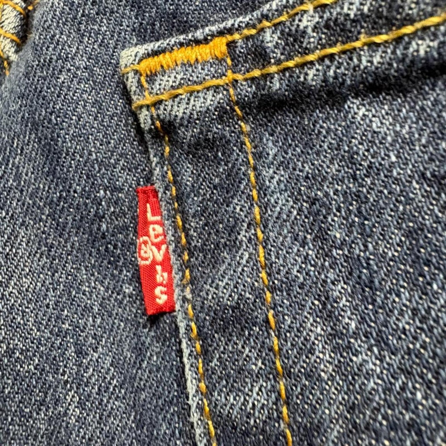 Levi's 501 Original Fit Jeans Mens 36x30 Blue Denim Button Fly Straight Leg