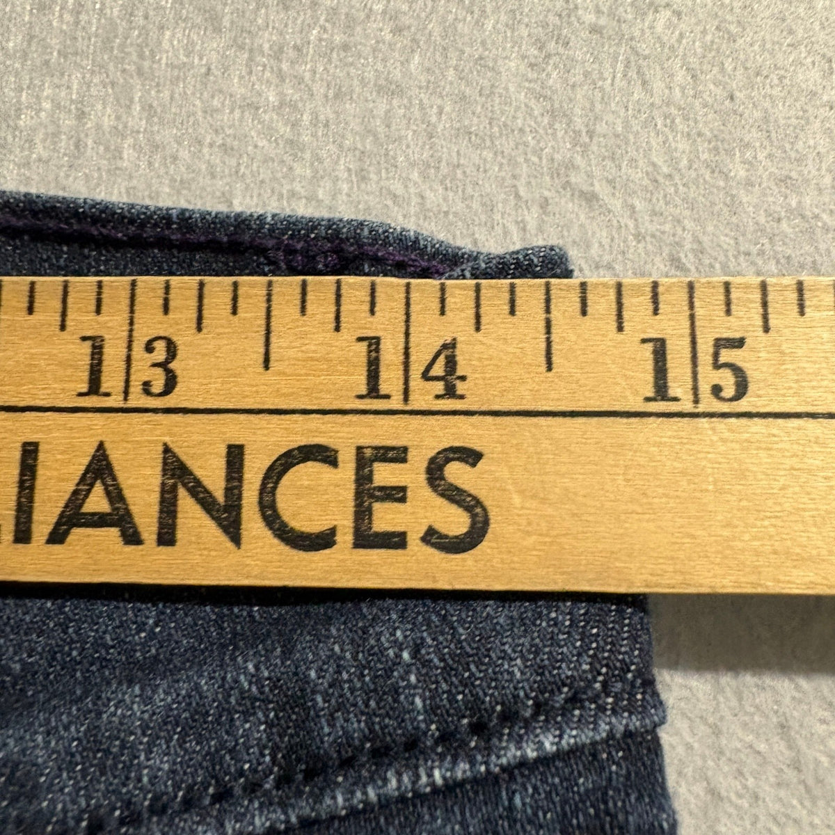 NYDJ Not Your Daughter's Jeans Women 8P Blue Bootcut Stretch Rhinestone Pocket