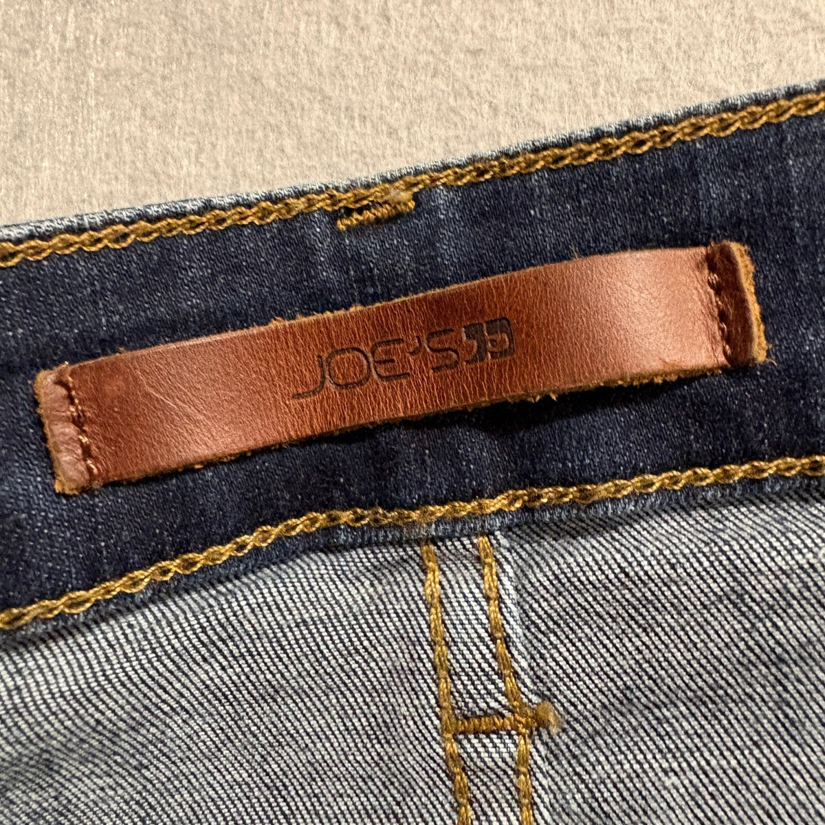 Joe's Jeans The Charlie High Rise Skinny Flawless Womens Size 27 Dark Wash Blue