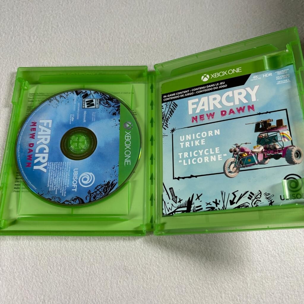 Far Cry New Dawn Xbox One Game with Case and Insert