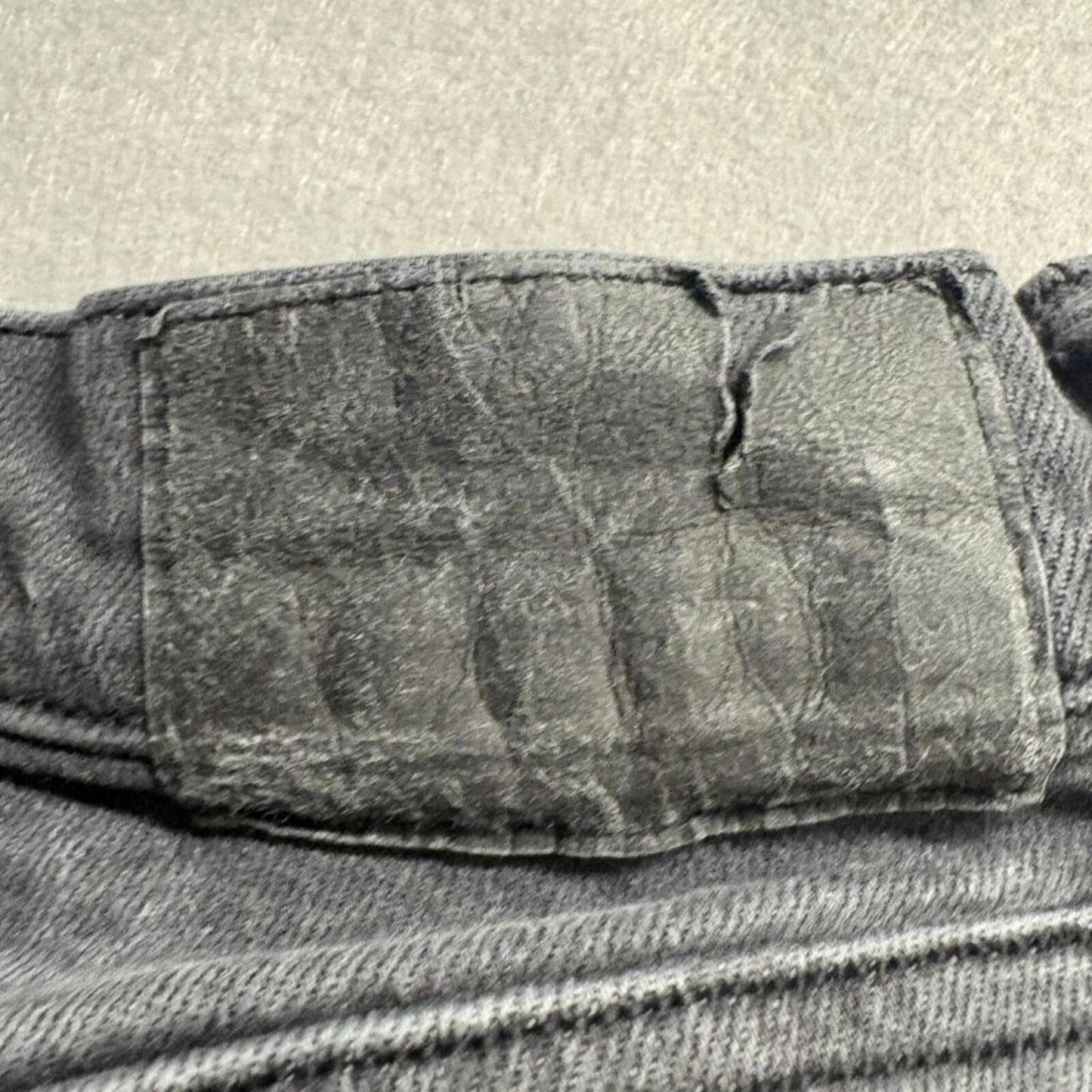 Mutual Weave The Athletic Jeans Womens 29x32 Gray Denim Straight Leg Pants