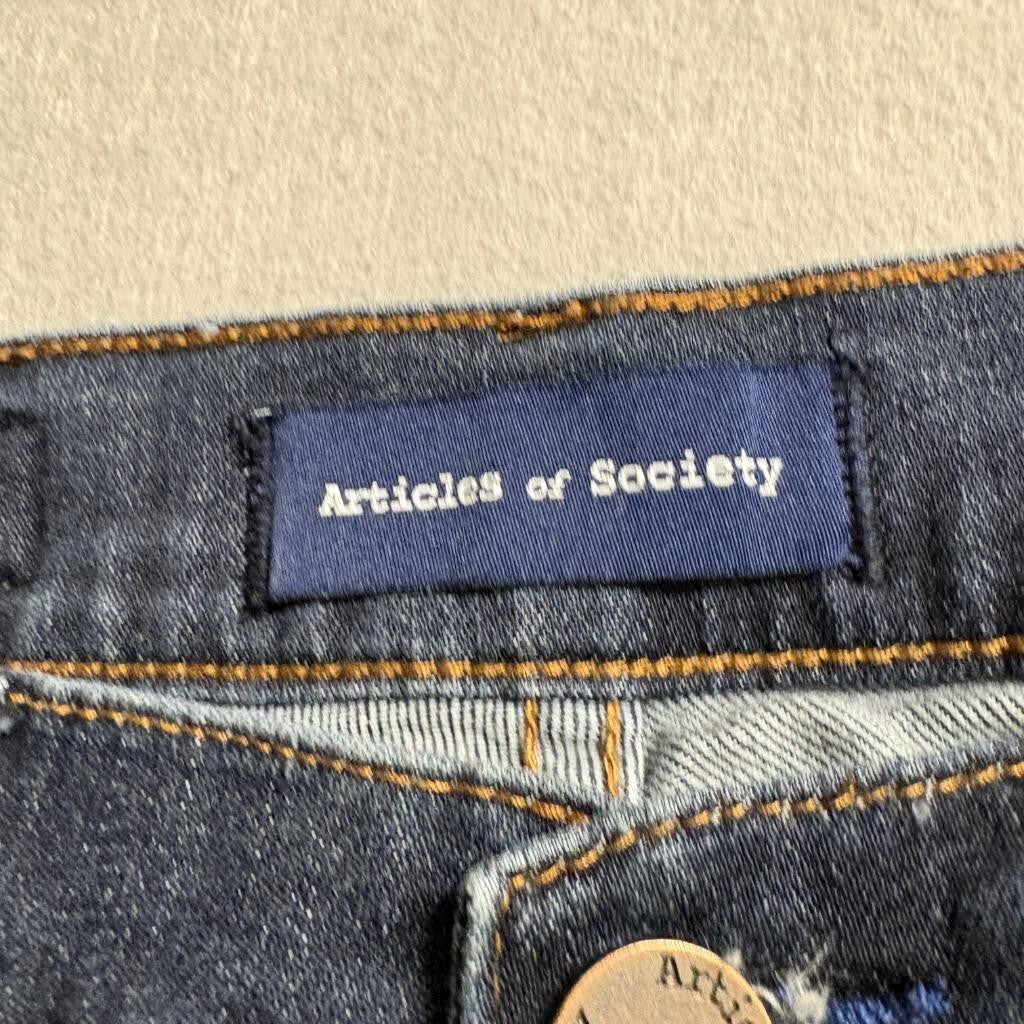 Articles of Society Slim Dylan Jeans Womens Size 30 Dark Wash Skinny Denim
