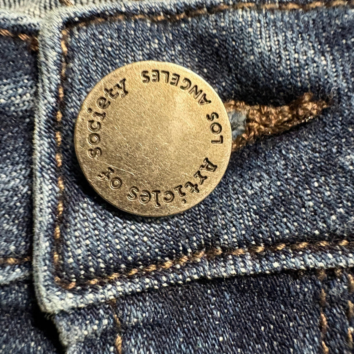Articles of Society Skinny Jeans Womens 26 Blue Denim Stretch Mid Rise