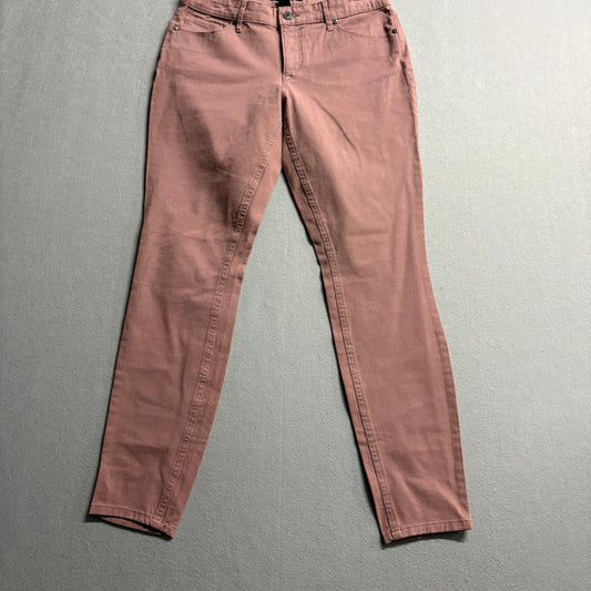 Miraclebody Jeans Womens 6 Faith Skinny Pants Dusty Rose Pink Stretch Cotton