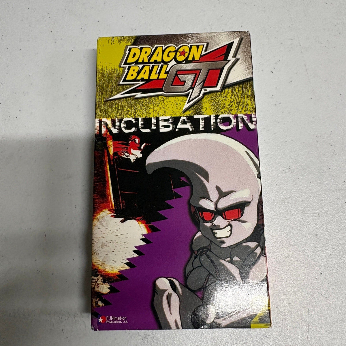 Dragon Ball GT Incubation VHS Tape 2003 FUNimation Anime Vol