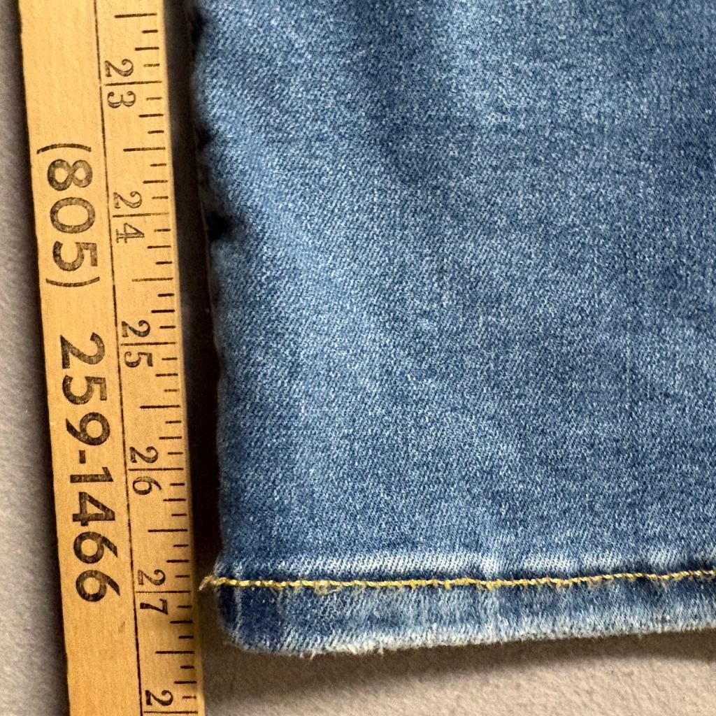 Good American Always Fits Good Legs Straight Jeans Womens 6-12 Blue Denim 27x28