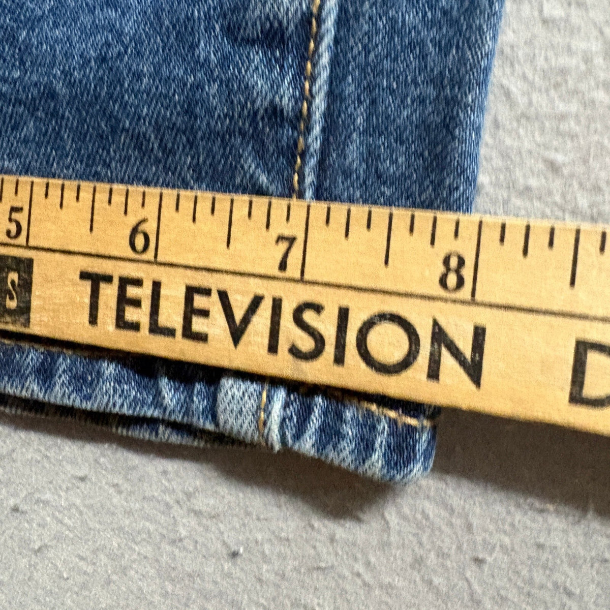 Old Navy High Rise OG Loose Jeans Womens Size 8 Medium Wash Seam Detail Denim