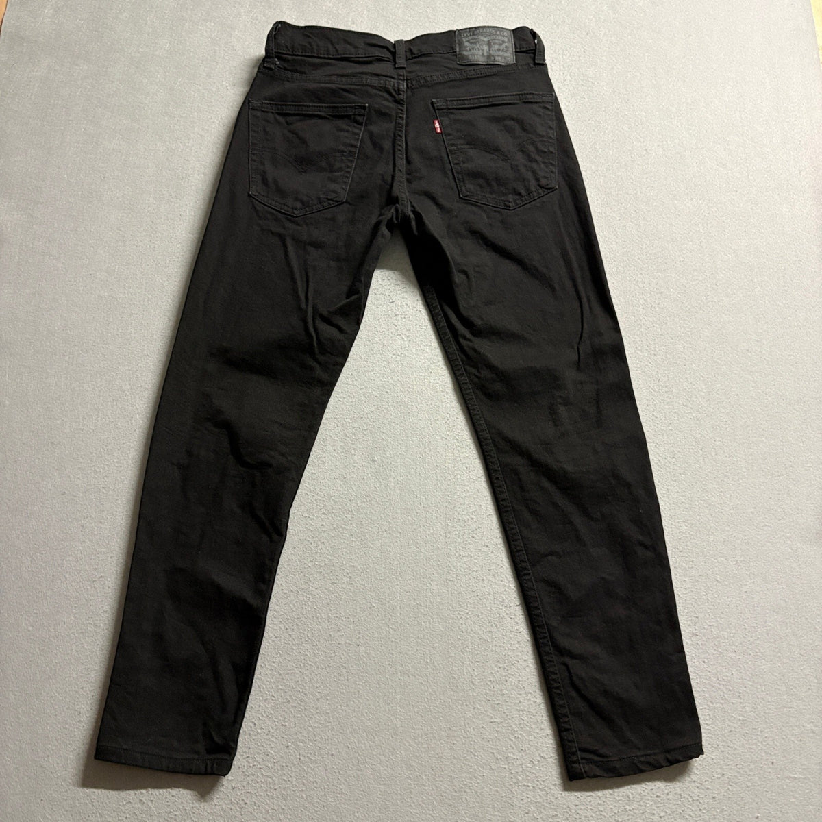 Levi's 511 Slim Fit Jeans Mens W30 L30 Black Stretch Denim Pants 04511-1907 - Photo 13