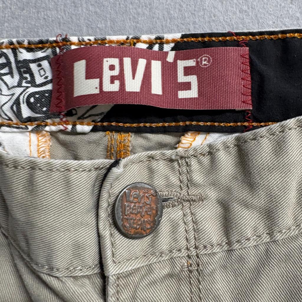 Levi's 511 Skinny Chino Pants Boys Size 16 Regular 28x28 Tan Khaki Cotton