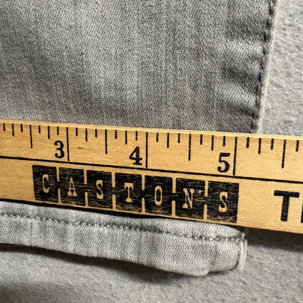 Levis 711 Skinny Jeans Womens 31 Gray Denim Stretch Mid Rise Pants W31 L30