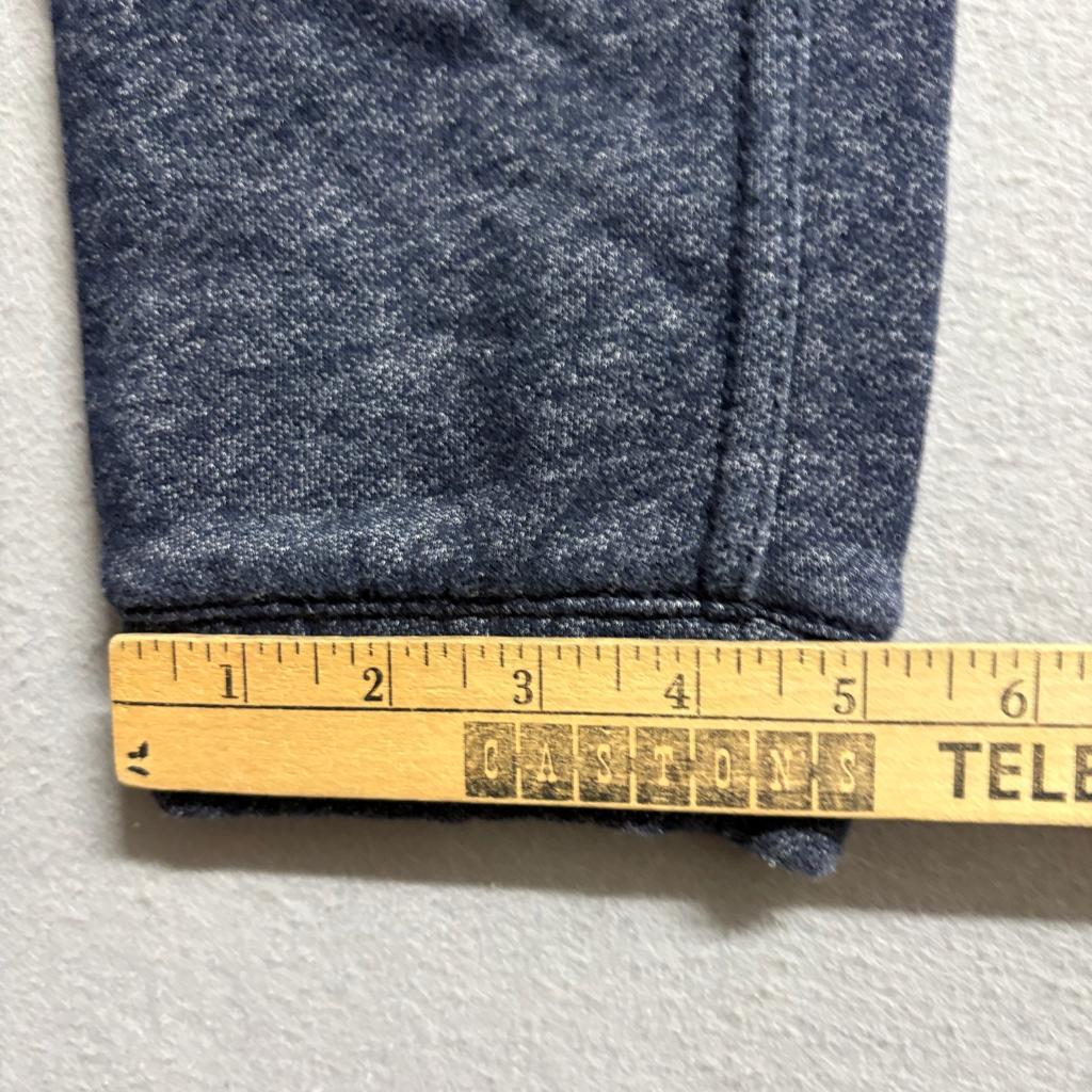 Levis Boys Knit Jogger Pants Size M 10-12 Blue Heather Fleece Sweatpants