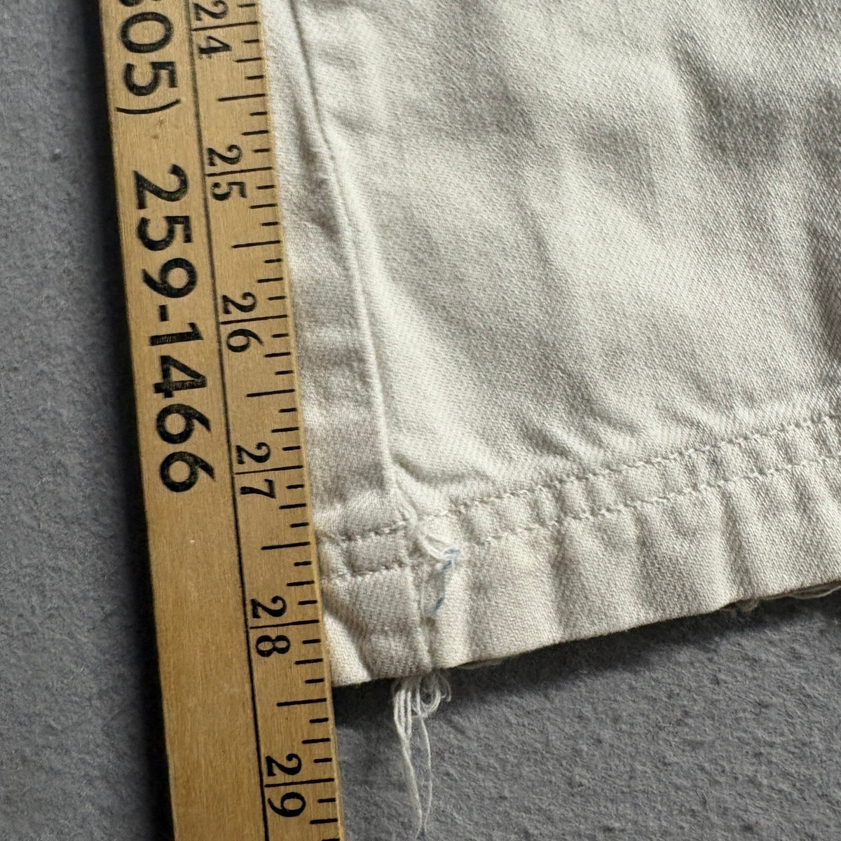 BDG Urban Outfitters V2K Cargo Pants Womens 24 Cream Off White Elastic Waist