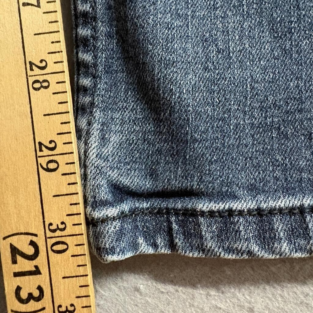 Buffalo David Bitton Jackson X Straight Stretch Jeans Mens 38x32 Blue Denim