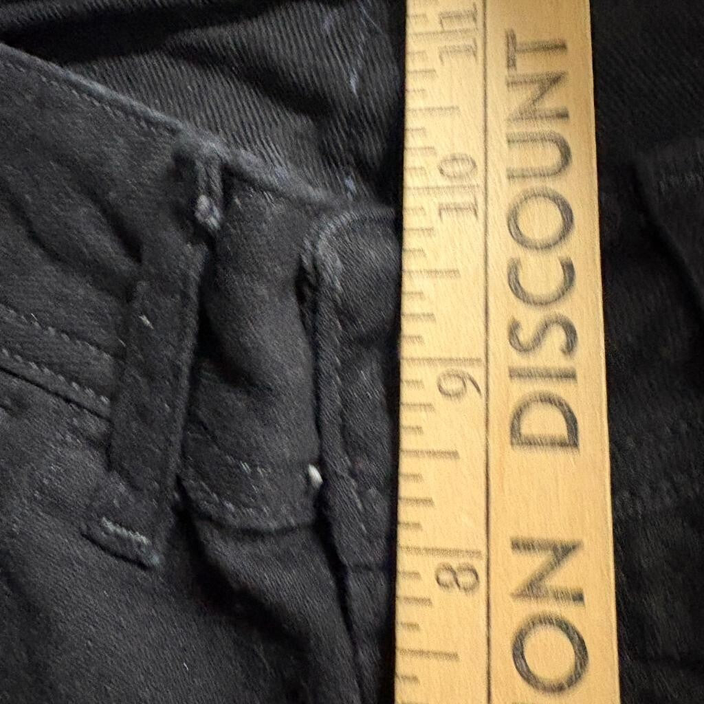 Riders by Lee Womens Black Bootcut Stretch Jeans Size 10M Mid Rise Casual