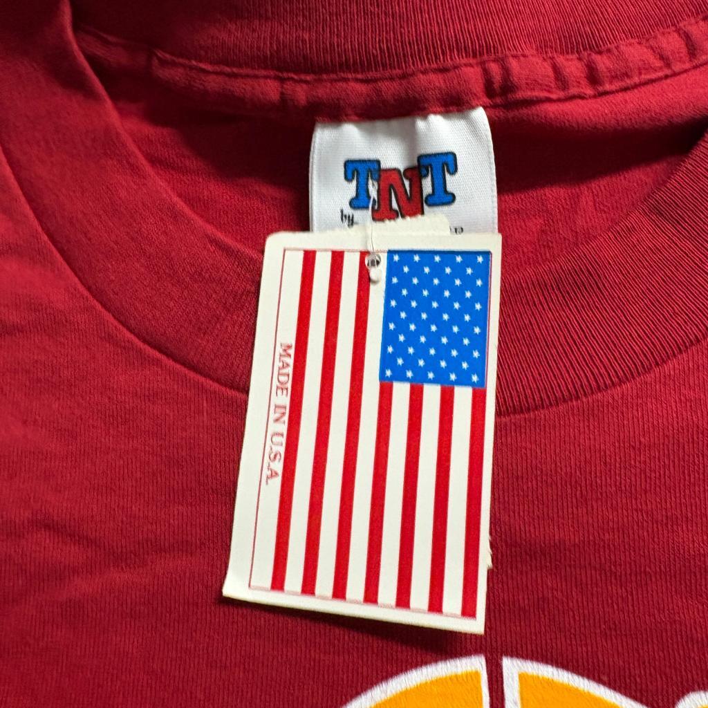 Vintage USC Trojans T-Shirt Mens XL Red Single Stitch Trau & Loevner USA NWT