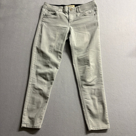 Democracy Ab Technology Skinny Jeans Womens Size 6 Gray Stretch Denim Pants