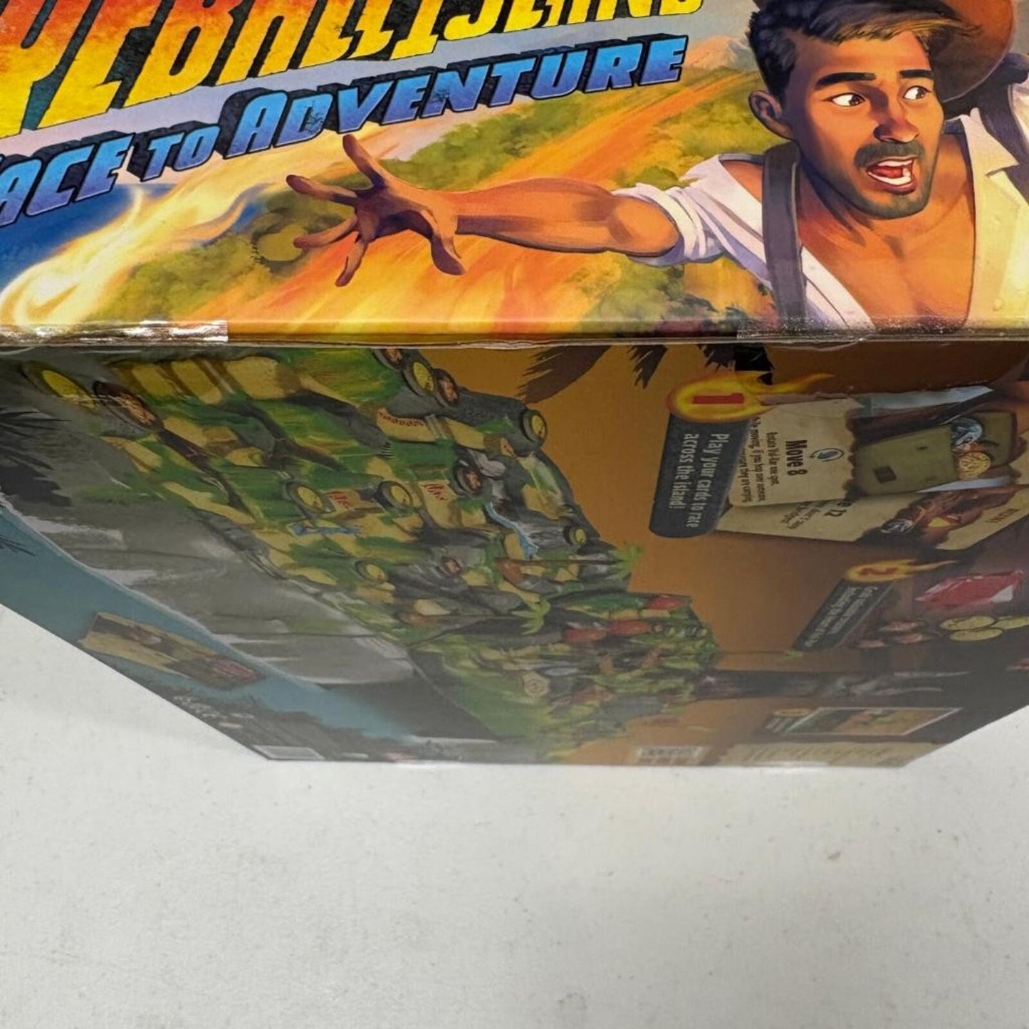 Fireball Island Race to Adventure Board Game Goliath Restoration Games Complete