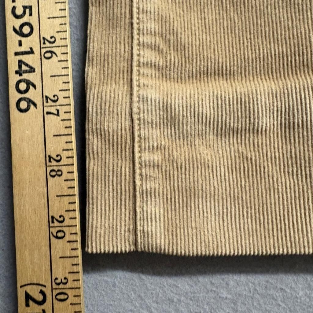 St. John's Bay Corduroy Pants Womens 8 Brown Secretly Slender Bootcut Mid Rise