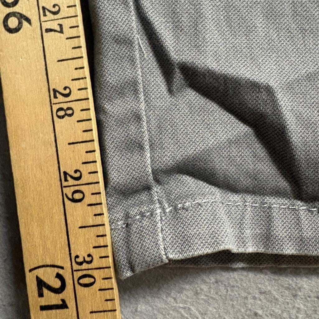 Cultura Chino Pants Mens 36x32 Gray Cotton Blend Stretch Flat Front Casual