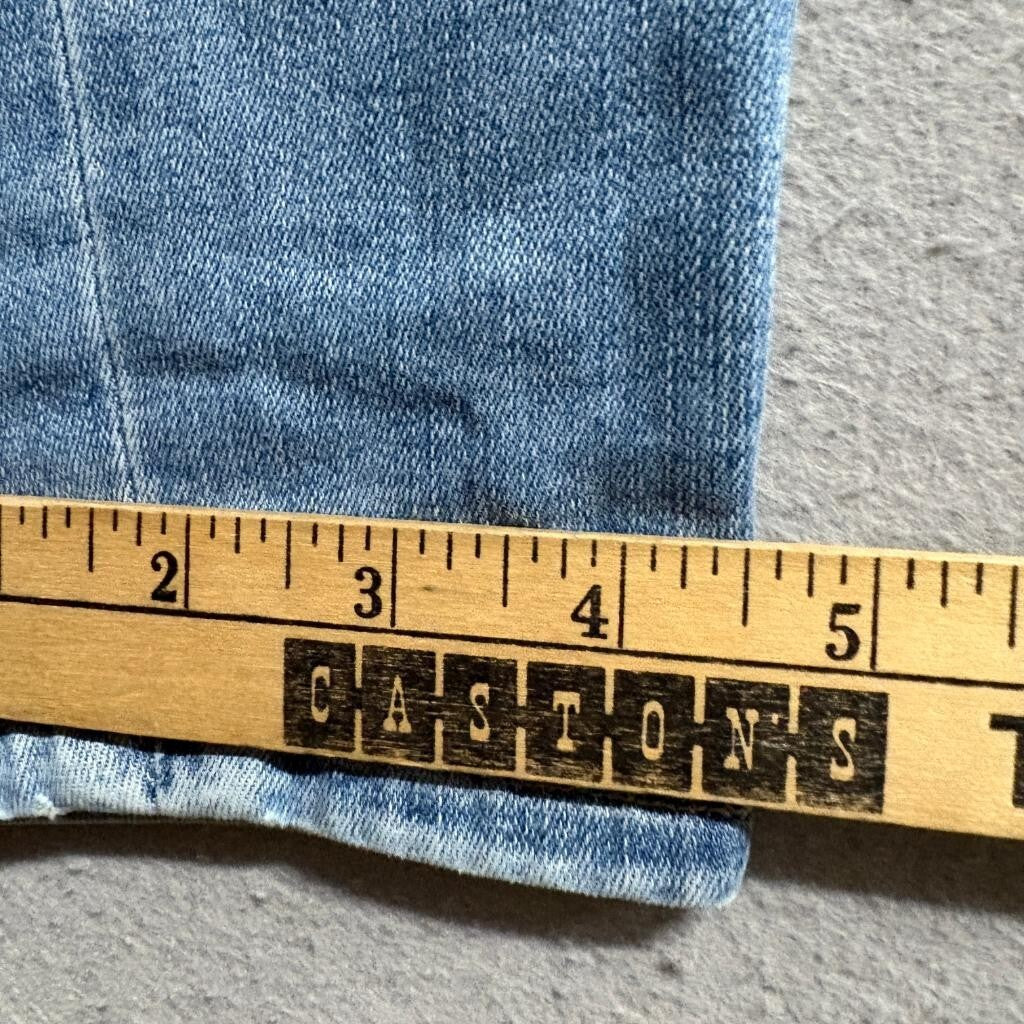 Frame Le High Skinny Jeans Womens 25 Blue Denim Stretch High Rise Slim Fit
