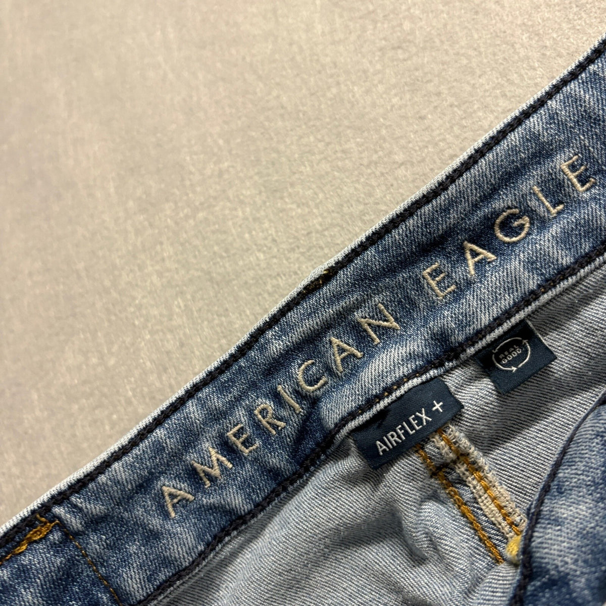 American Eagle Athletic Fit Jeans Womens 29x30 Blue Airflex+ Stretch Denim