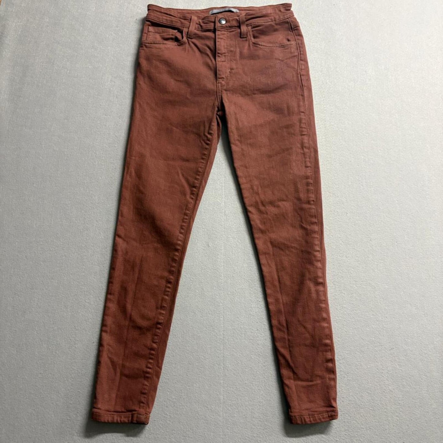 Joe's Jeans Saddleback Skinny Jeans Womens 28 Brown Cotton Blend Stretch